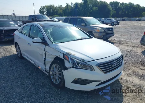 2015 Hyundai Sonata Limited from USA, damaged, VIN 5NPE34AF8FH083048